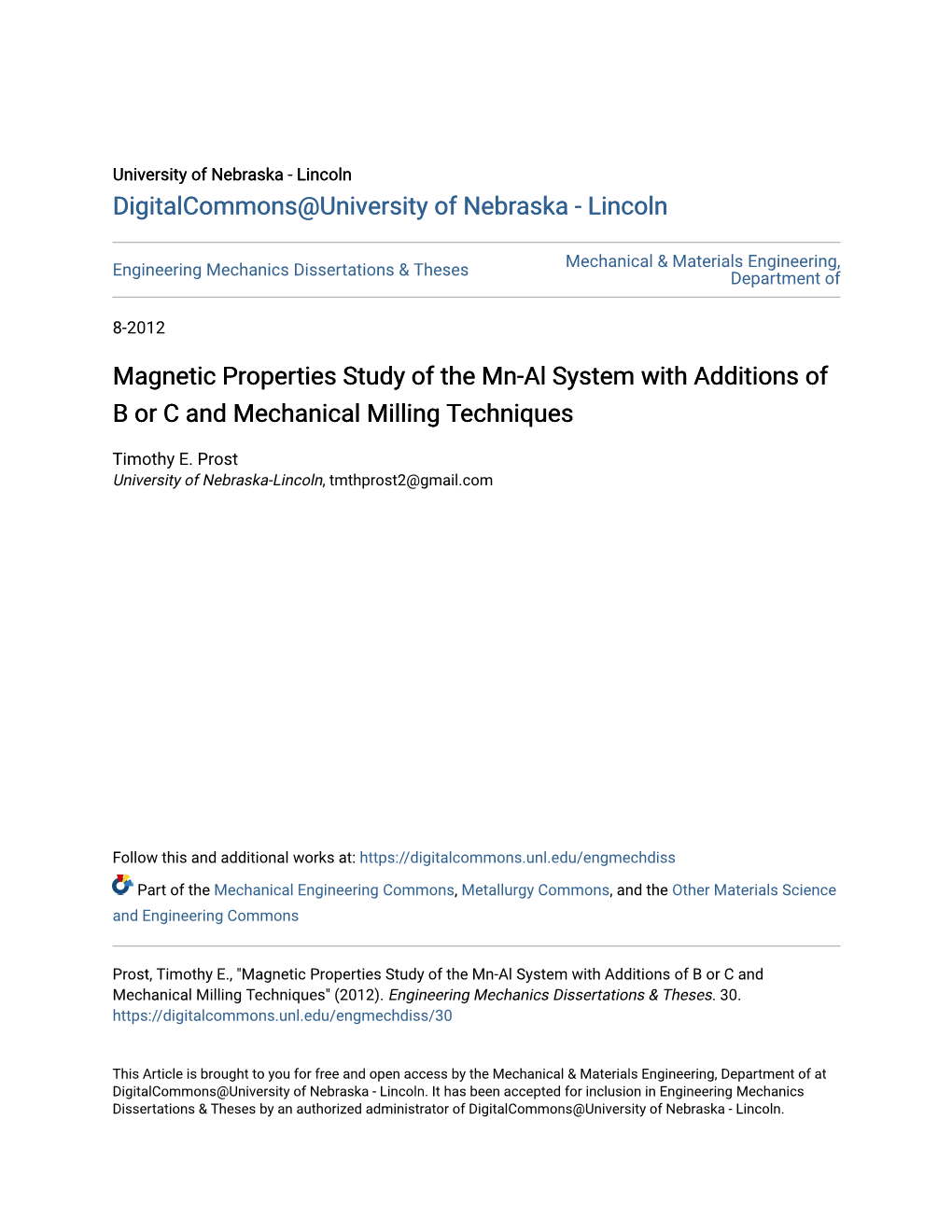 Magnetic Properties Study of the Mn-Al System with Additions of B Or C and Mechanical Milling Techniques