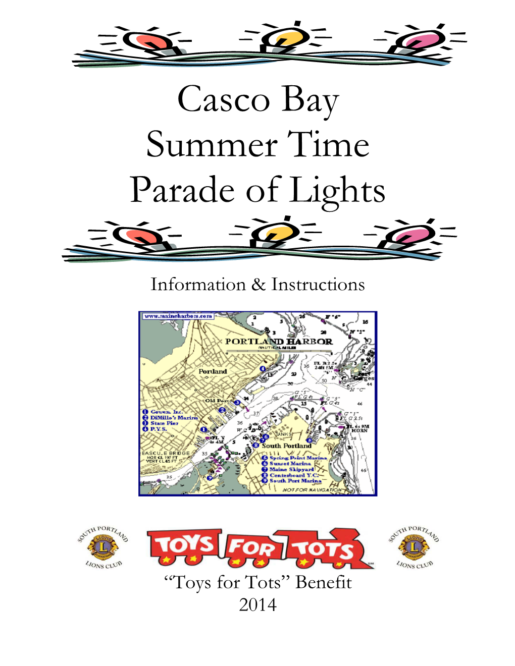 Casco Bay Summer Time Parade of Lights