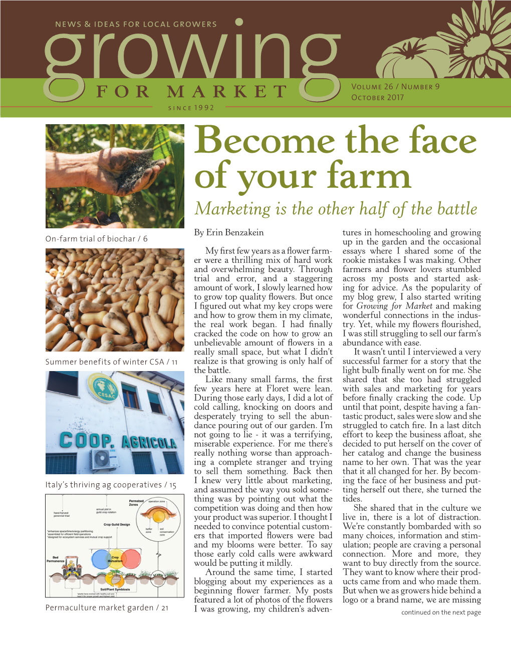 Become the Face of Your Farm