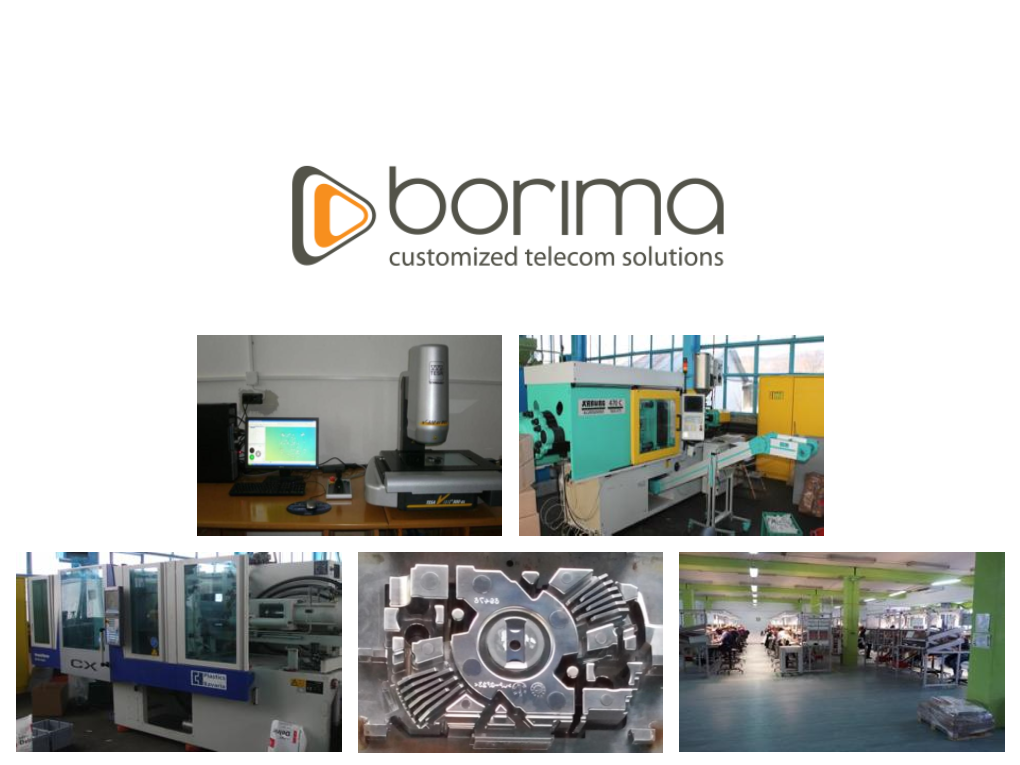 THE EQUIPMENT of BORIMA in BULGARIA 1. Thermoplastics