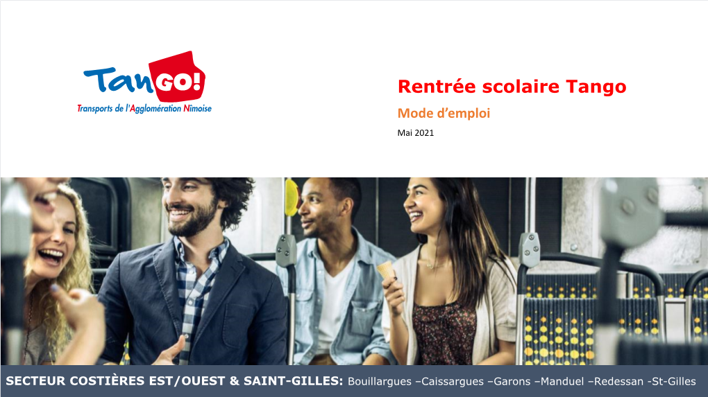 Rentrée Scolaire Tango Mode D'emploi