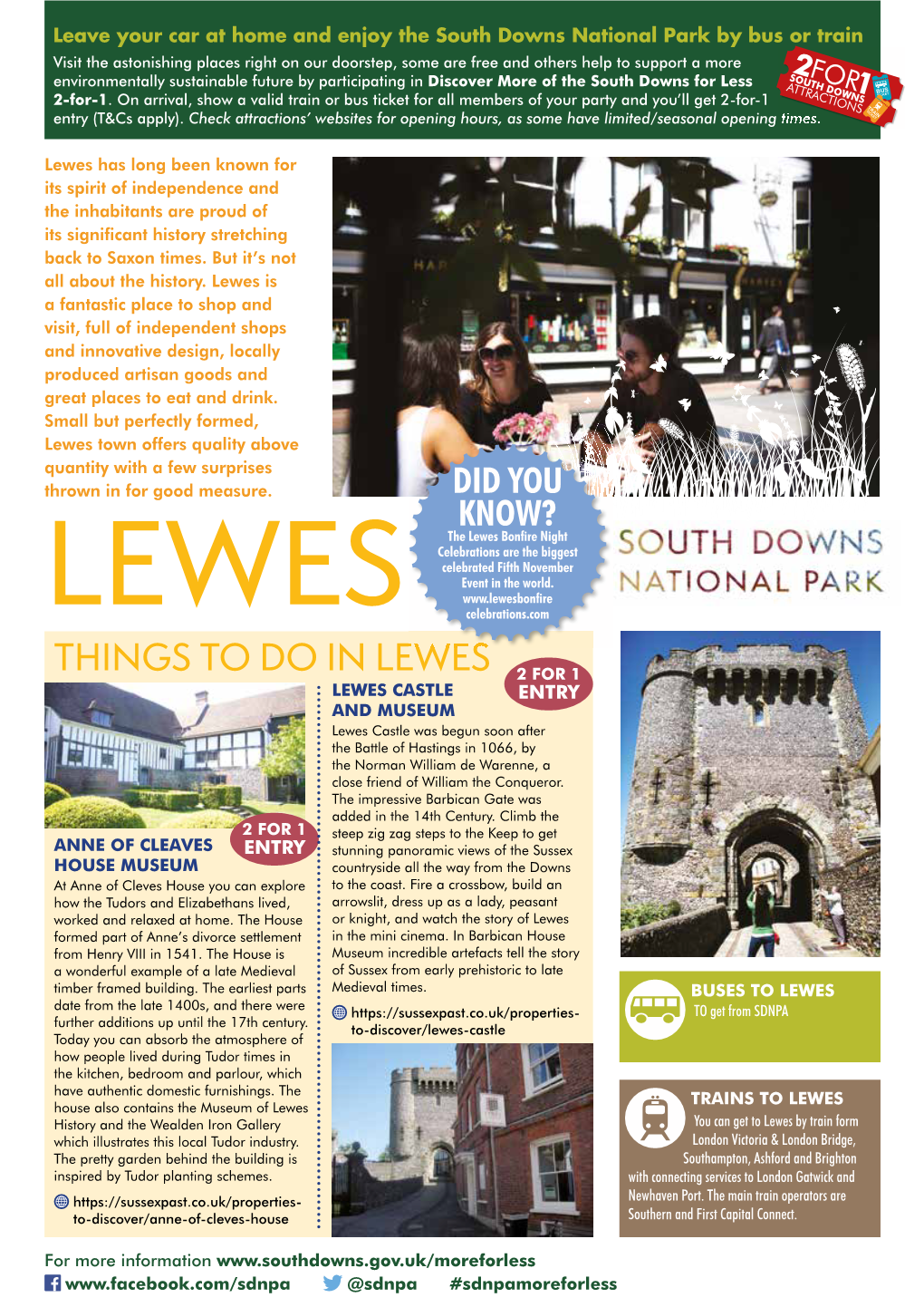 Things to Do in Lewes Did You Know?