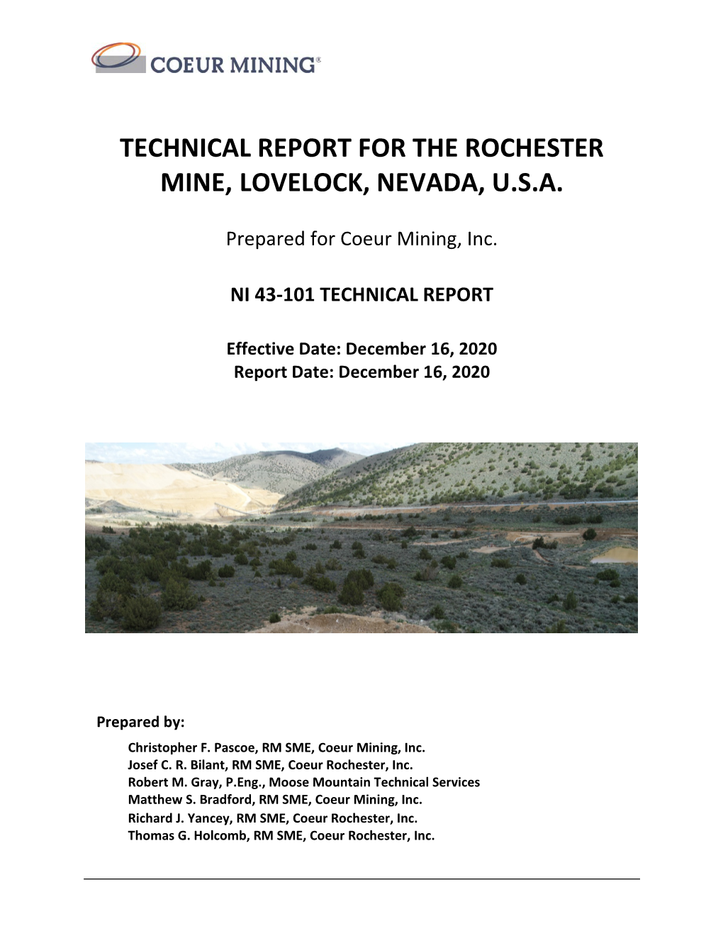 2020-12-16 Rochester Technical Report