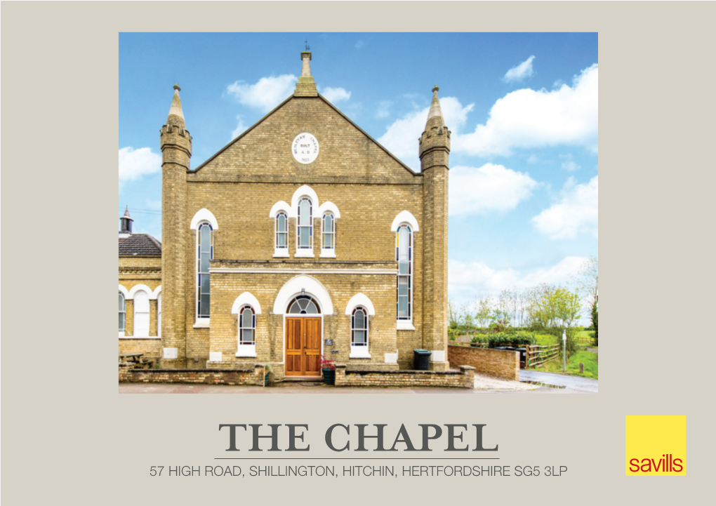 209883 the Chapel.Indd