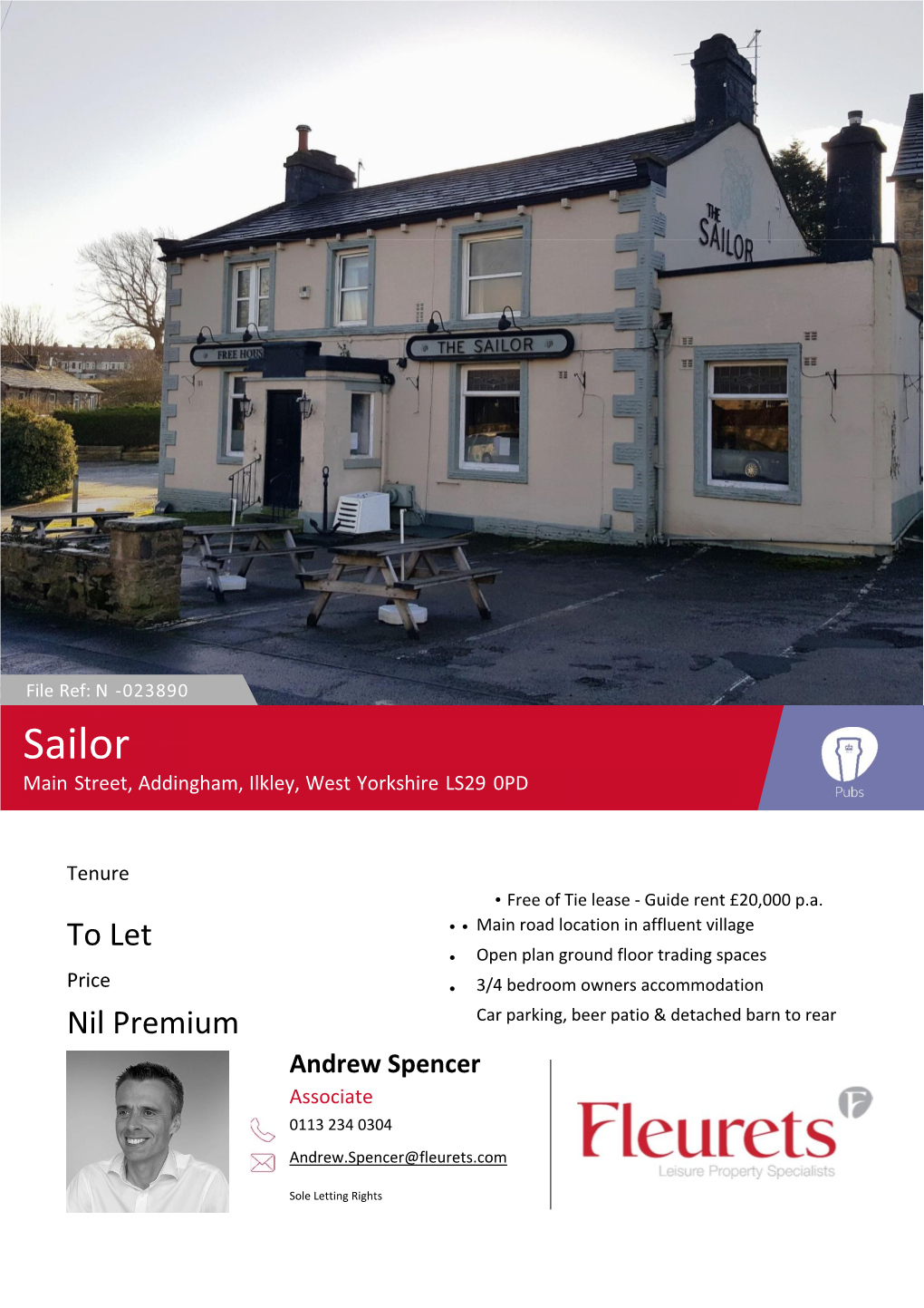 The Sailor, Addingham