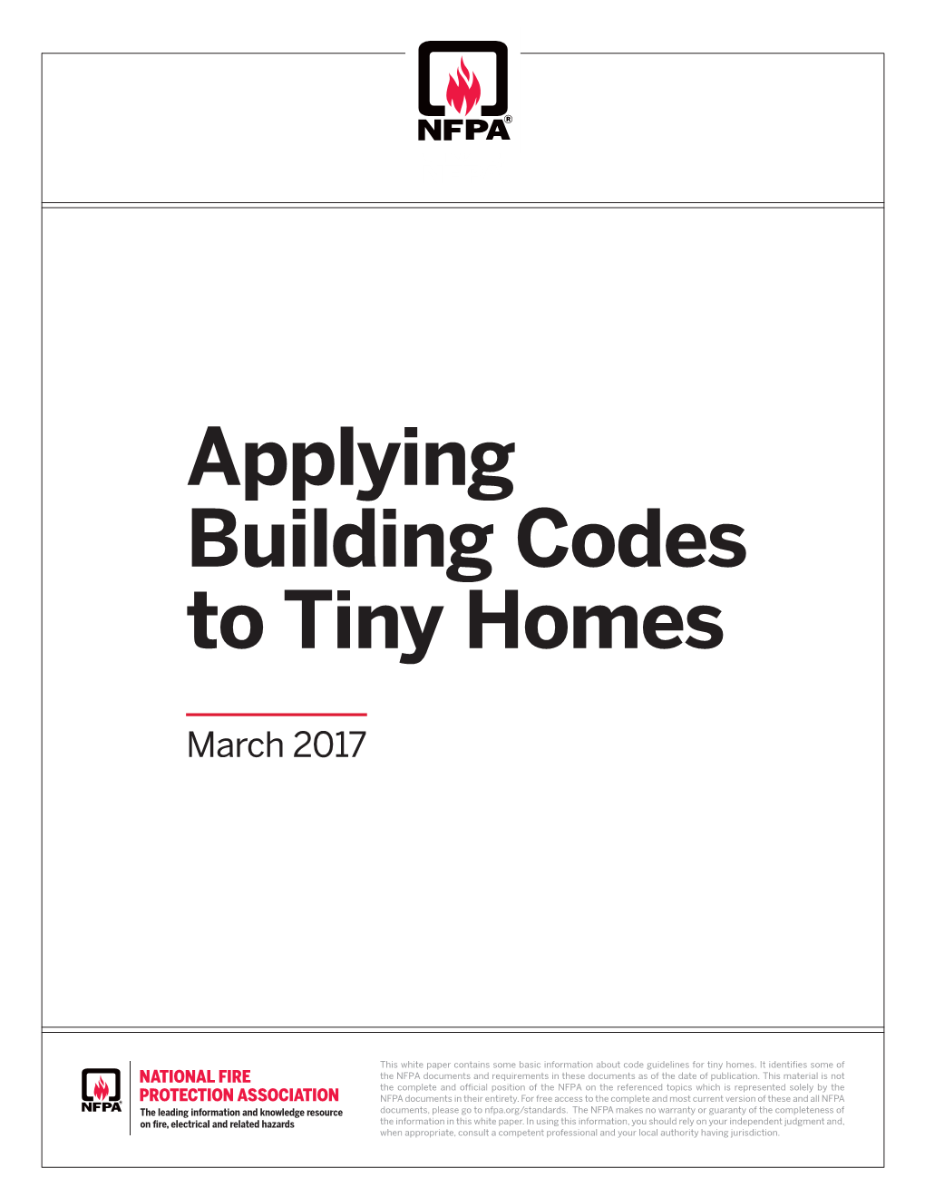 Applying Building Codes to Tiny Homes