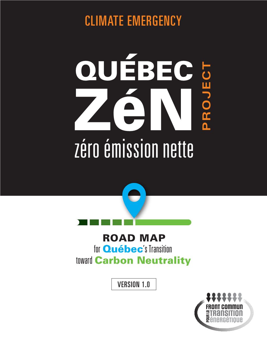 Roadmap for Québec's Transition to Carbon Neutrality, Version