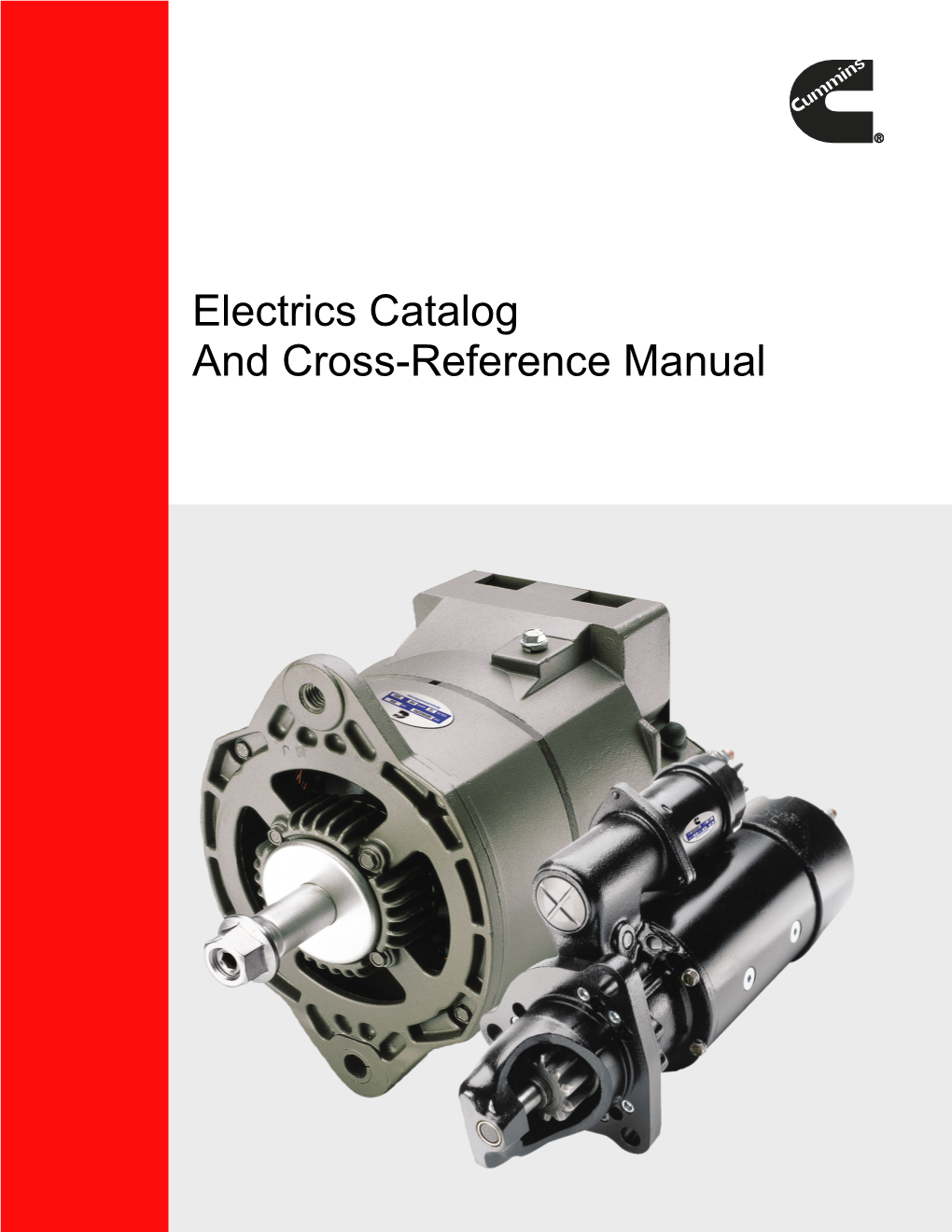 Electrics Catalog and Cross-Reference Manual