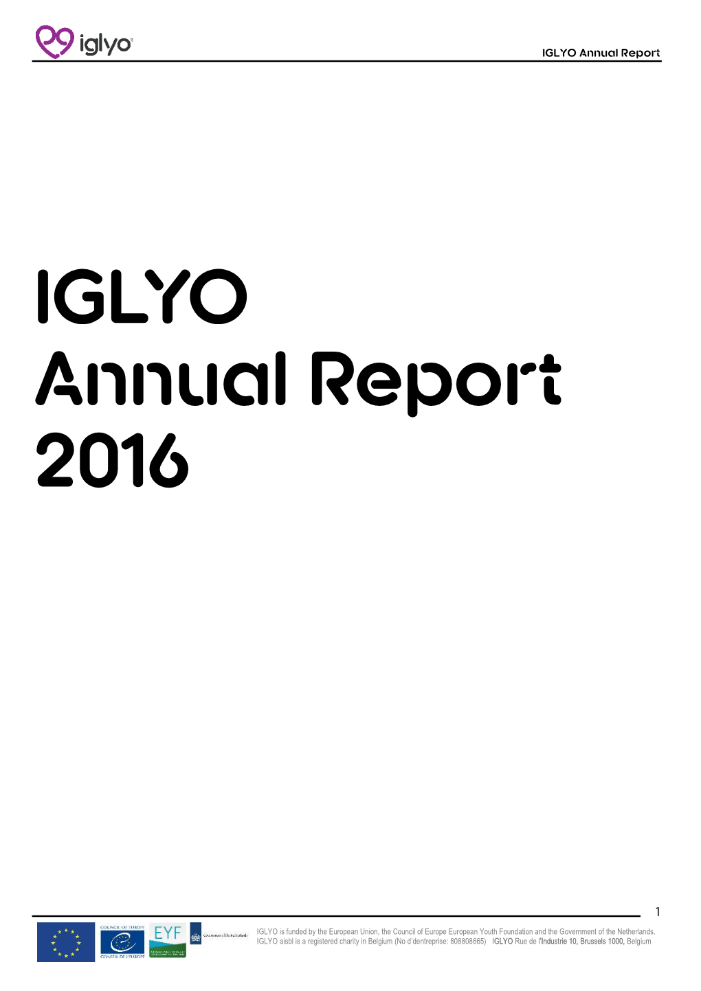IGLYO Annual Report 2016