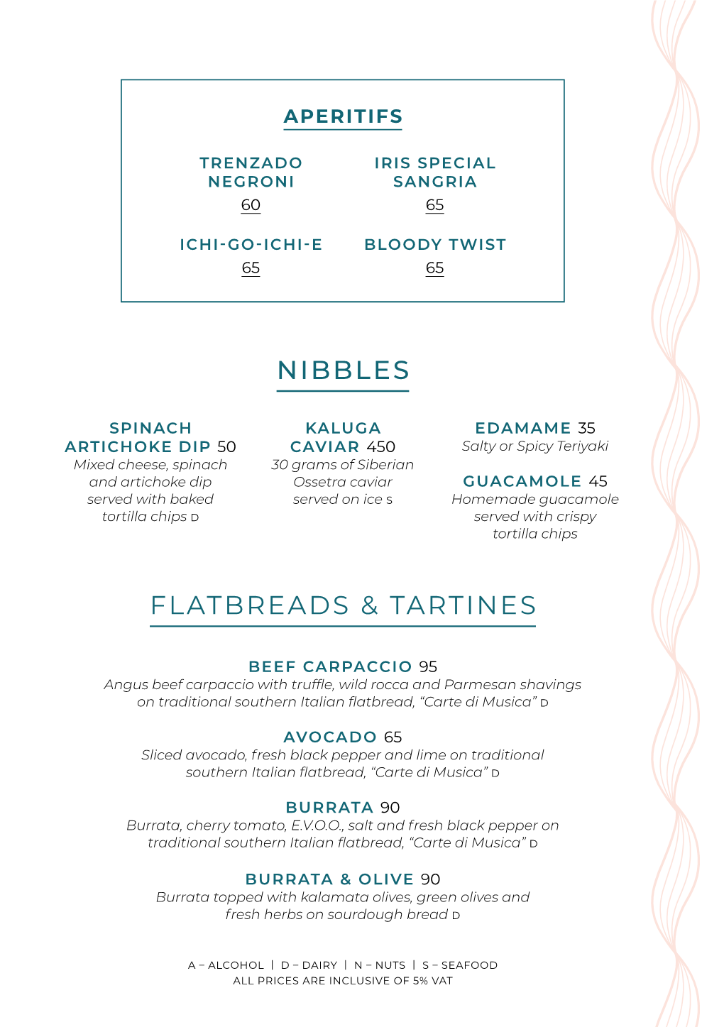 Flatbreads & Tartines Nibbles