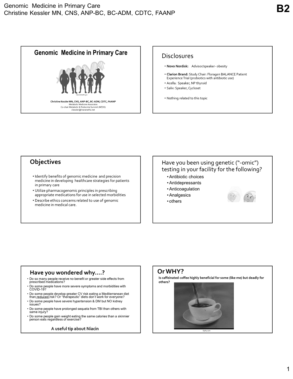 Genomic Medicine in Family Practice