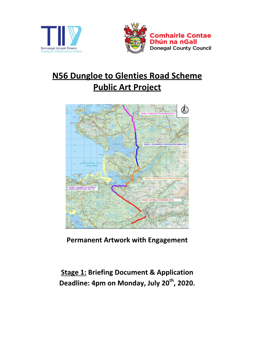 N56 Dungloe to Glenties Road Scheme Public Art Project