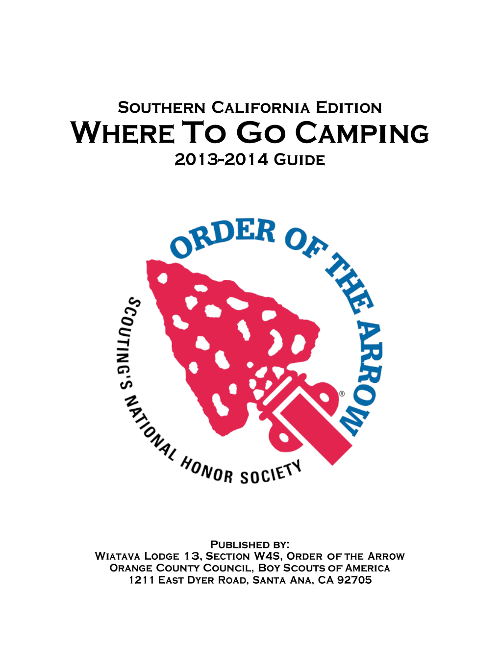 Where to Go Camping 2013-2014 Guide