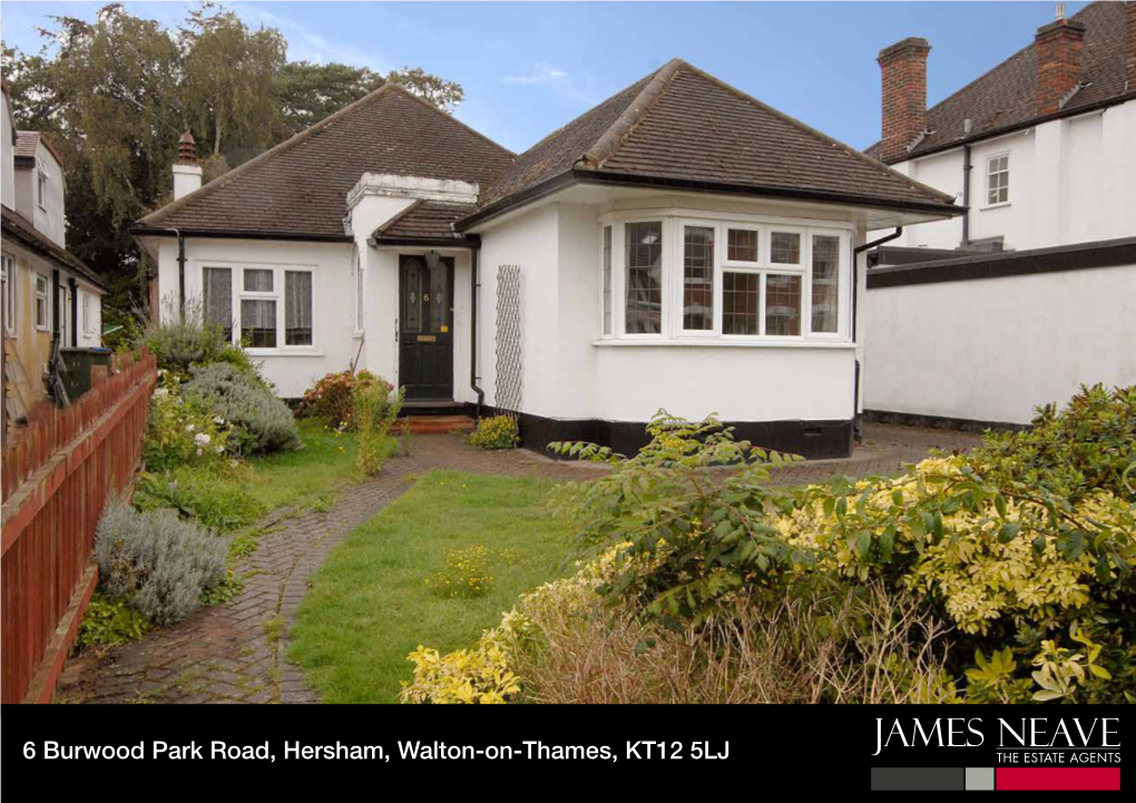 6 Burwood Park Road, Hersham, Walton-On-Thames, KT12