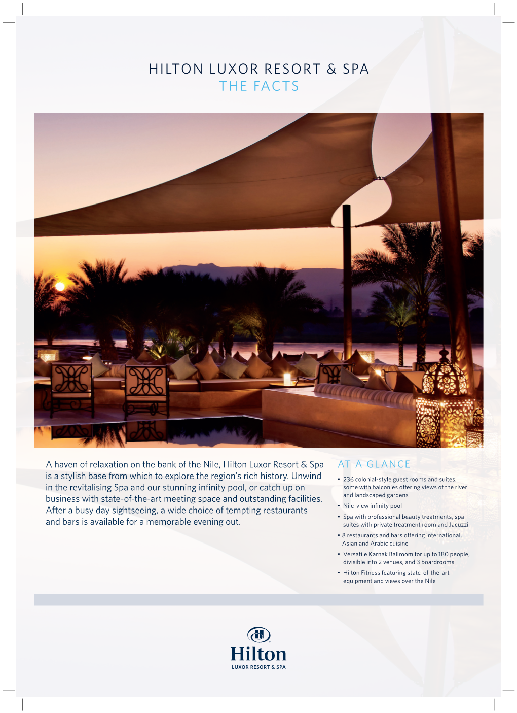 HILTON LUXOR RESORT & SPA the Facts