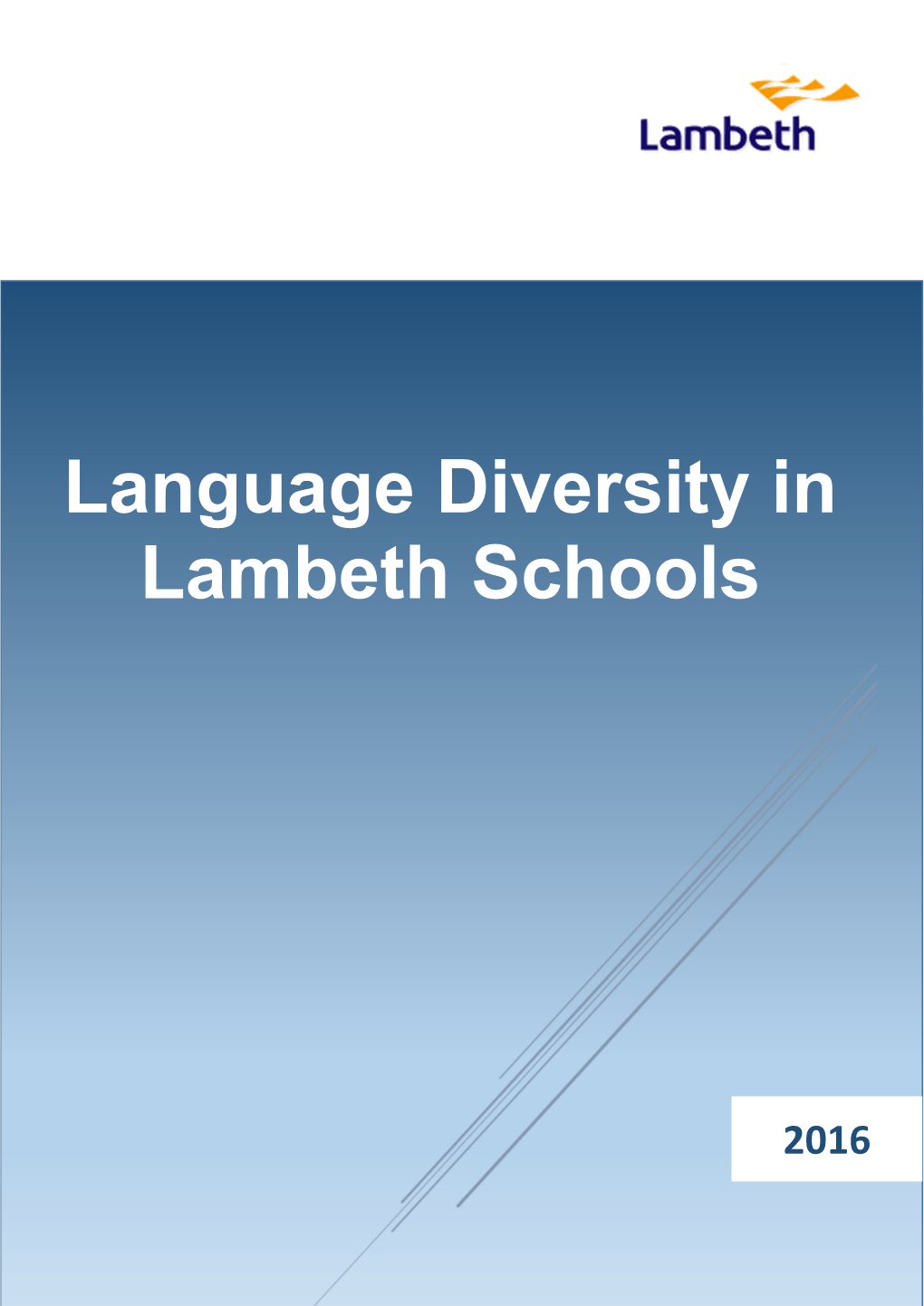 Language Diversity in Lambeth Schools