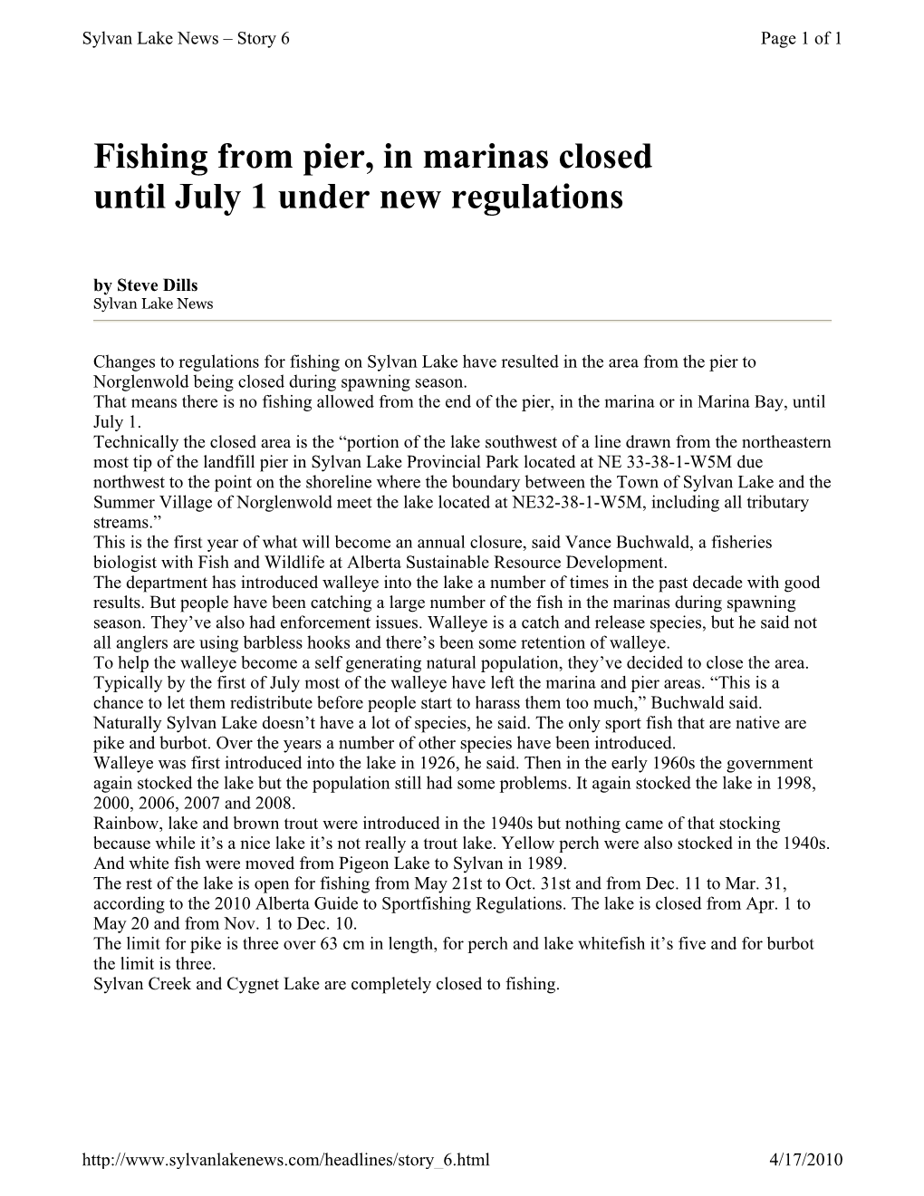 Fishing from Pier, in Marinas Closed Until July 1 Under New Regulations