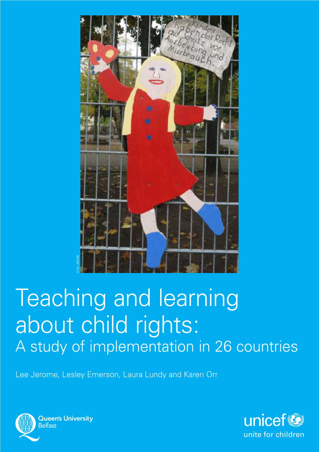 Teaching and Learning About Child Rights: a Study of Implementation in 26 Countries