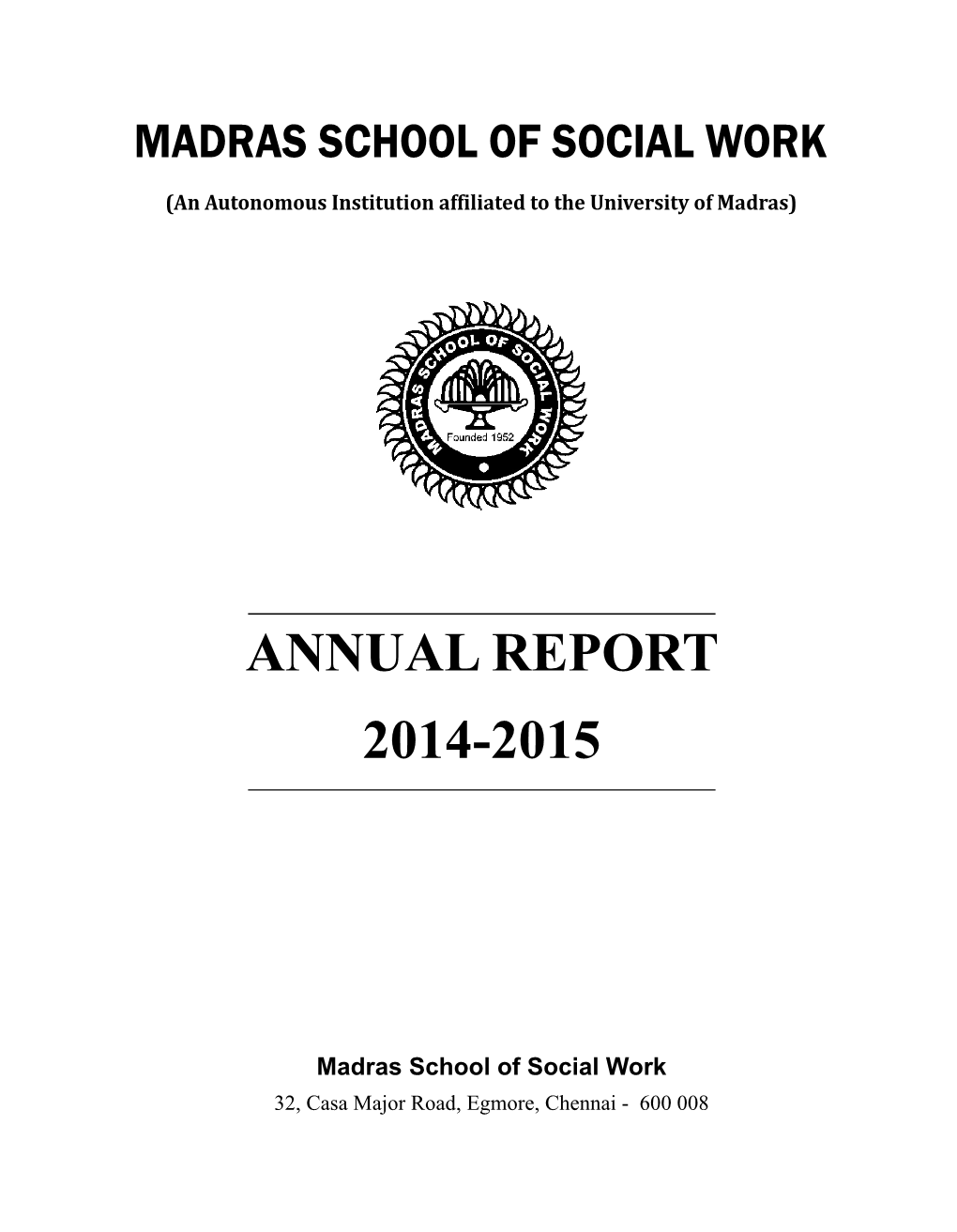 Annual Report 2014-2015