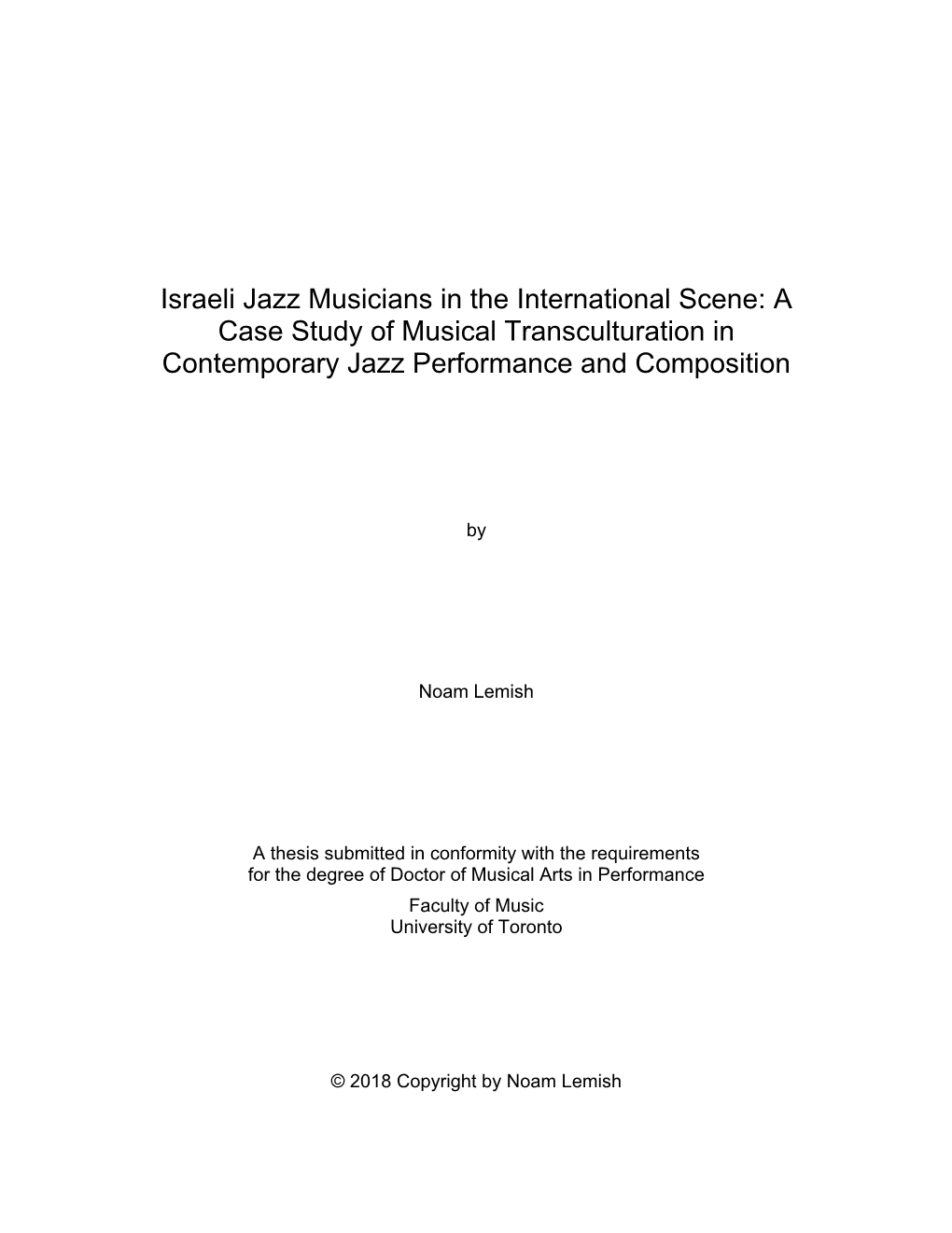 Noam Lemish Dissertation Final Submission Truly