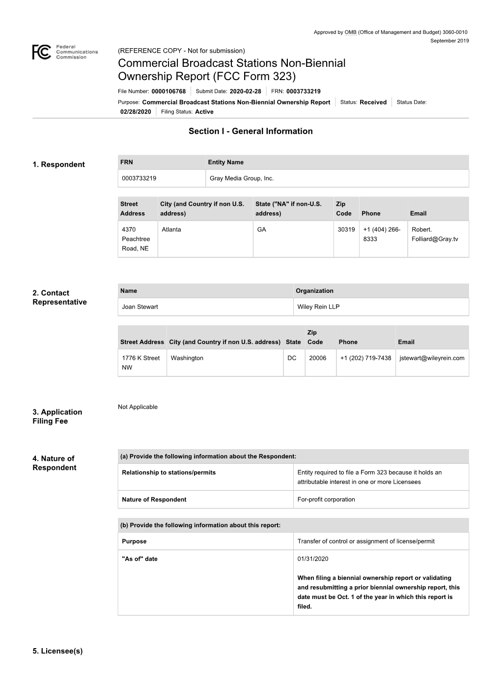 Licensing and Management System