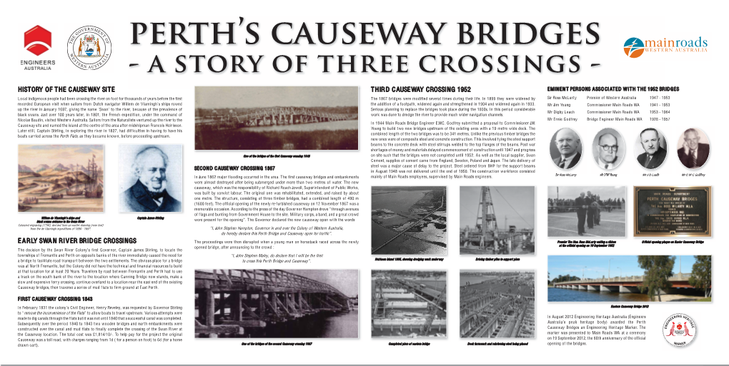 Perth Causeway Bridges