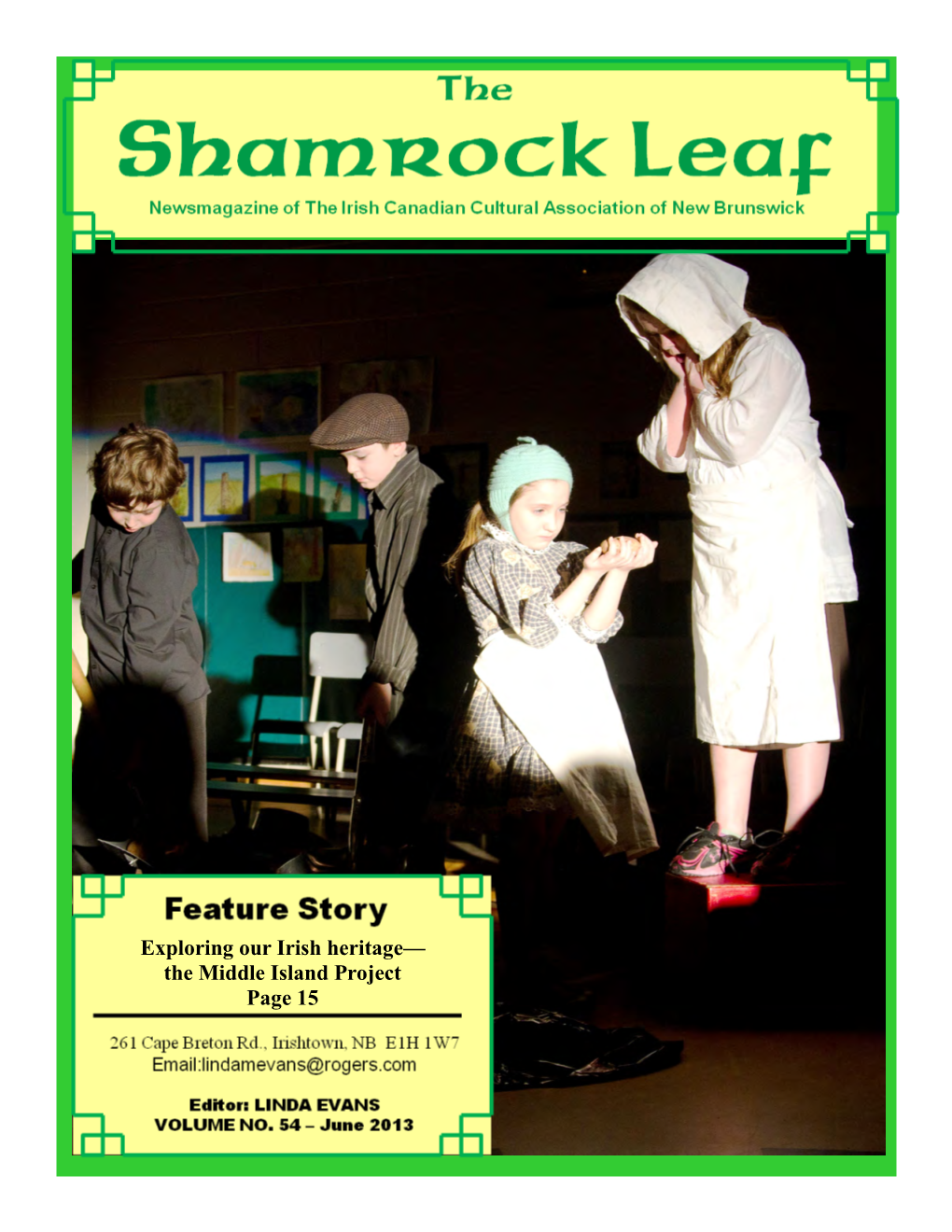 Jun 2013 Shamrock Leaf