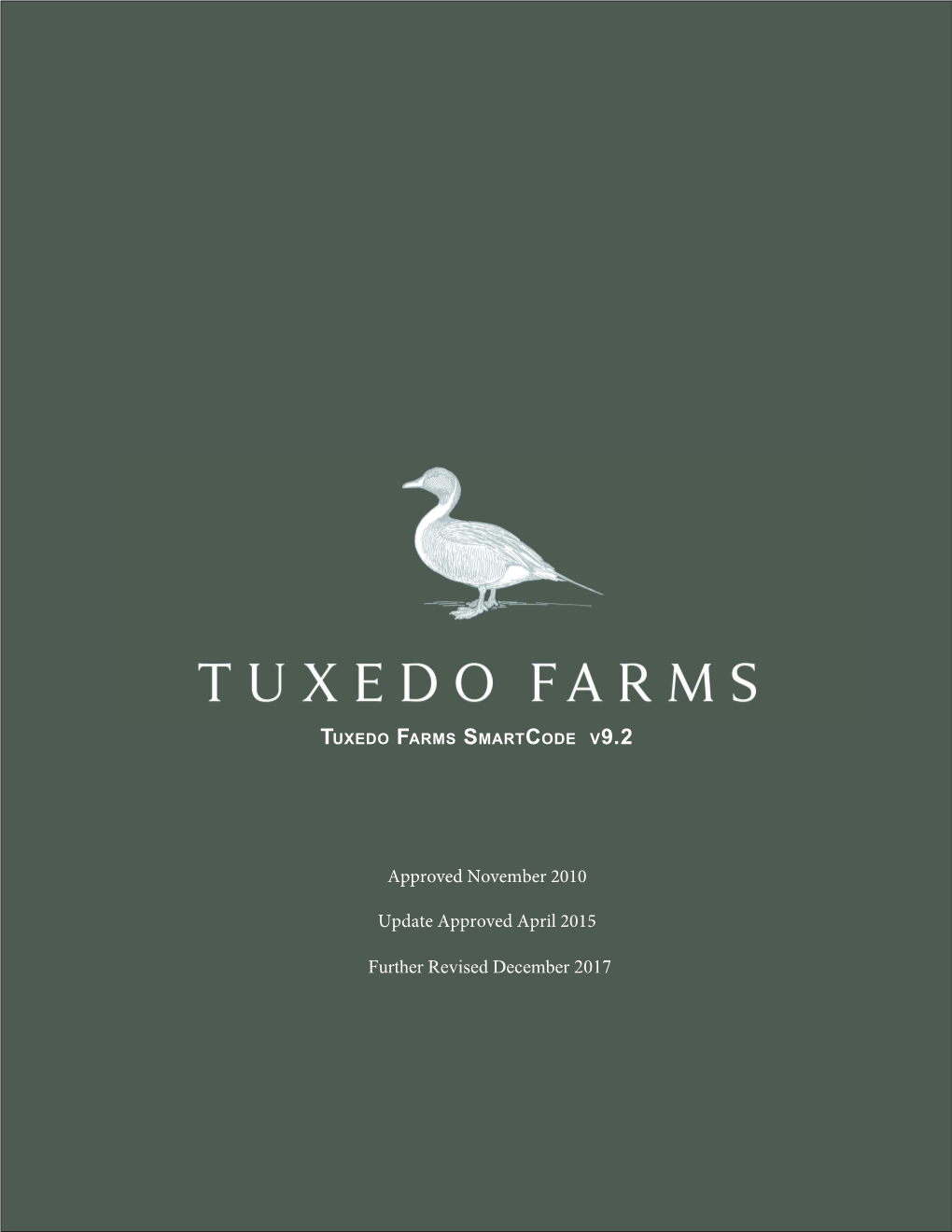 Tuxedo Farms Smart Code