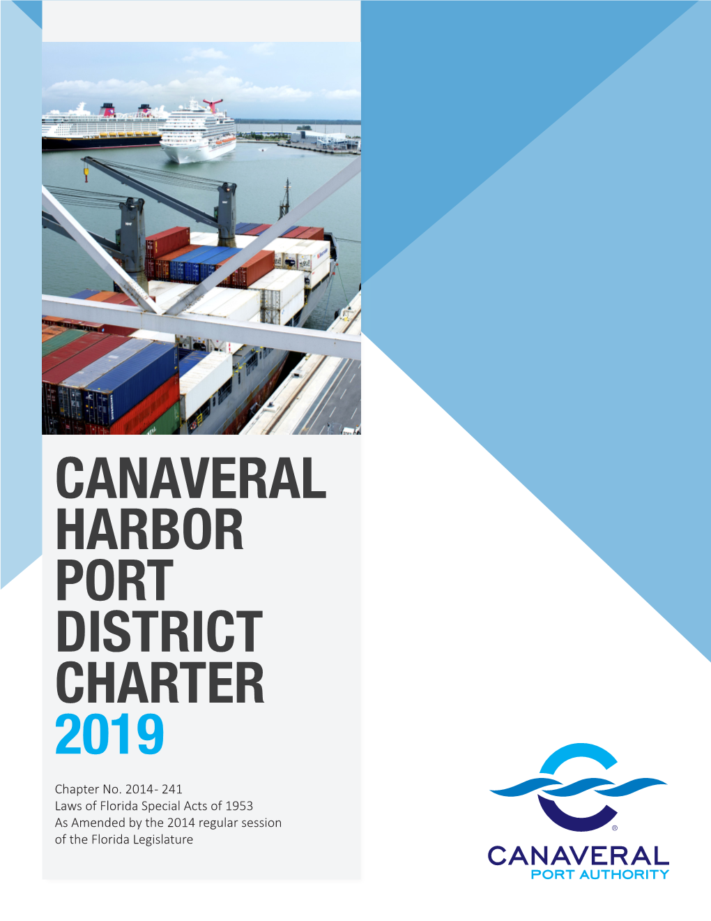 Canaveral Harbor Port District Charter 2019