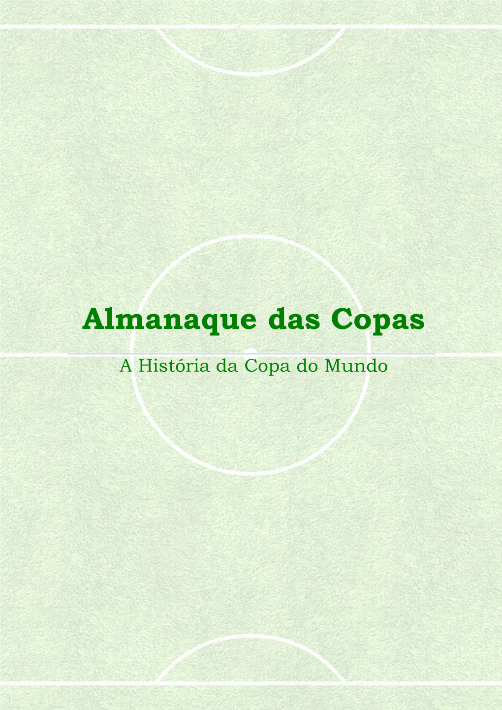 Almanaque Das Copas