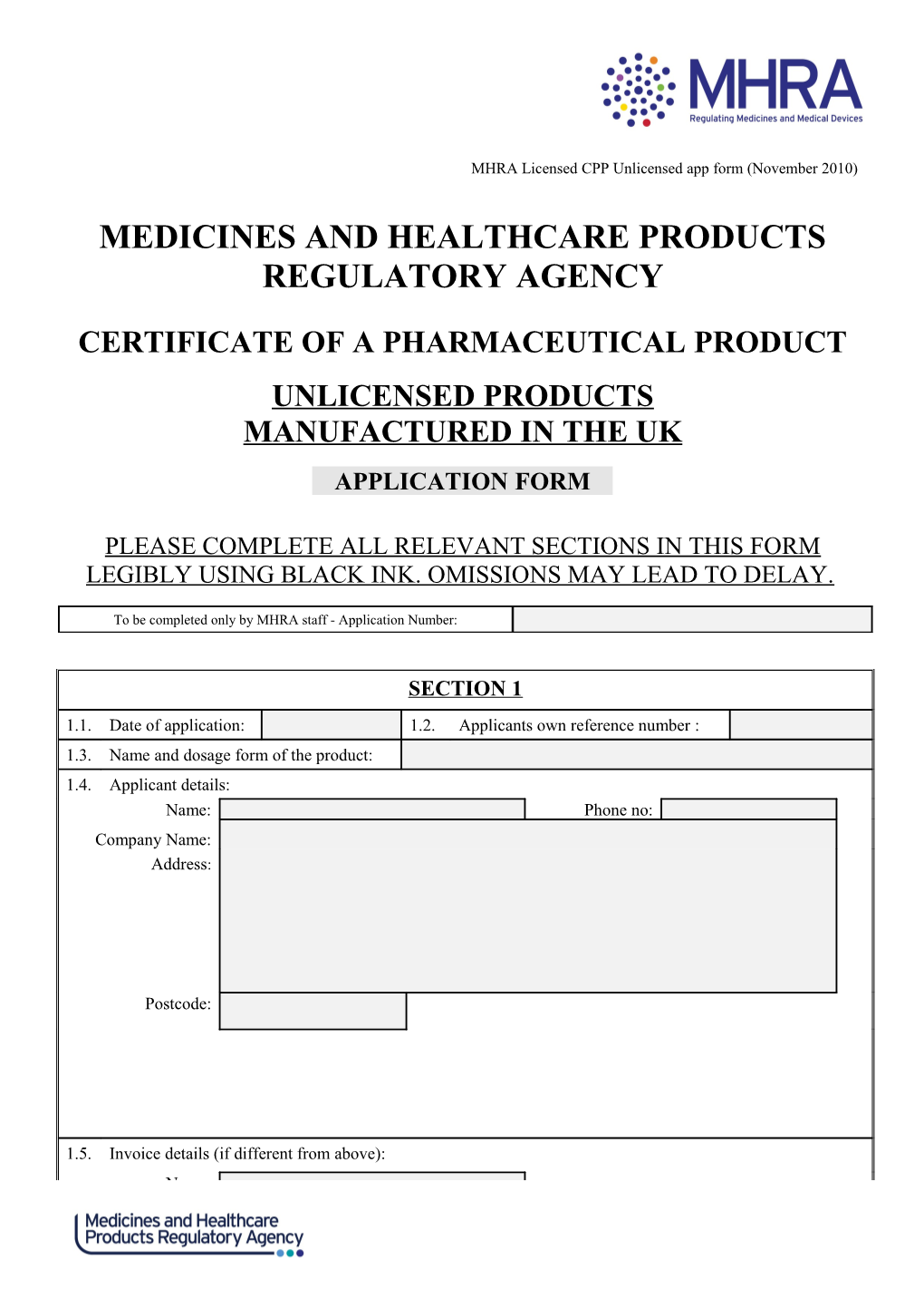 Medicines and Healthcare Products Regulatory Agency