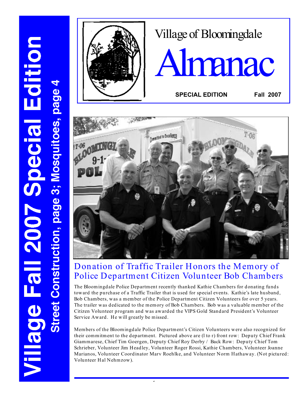 Fall 2007 Special Issue