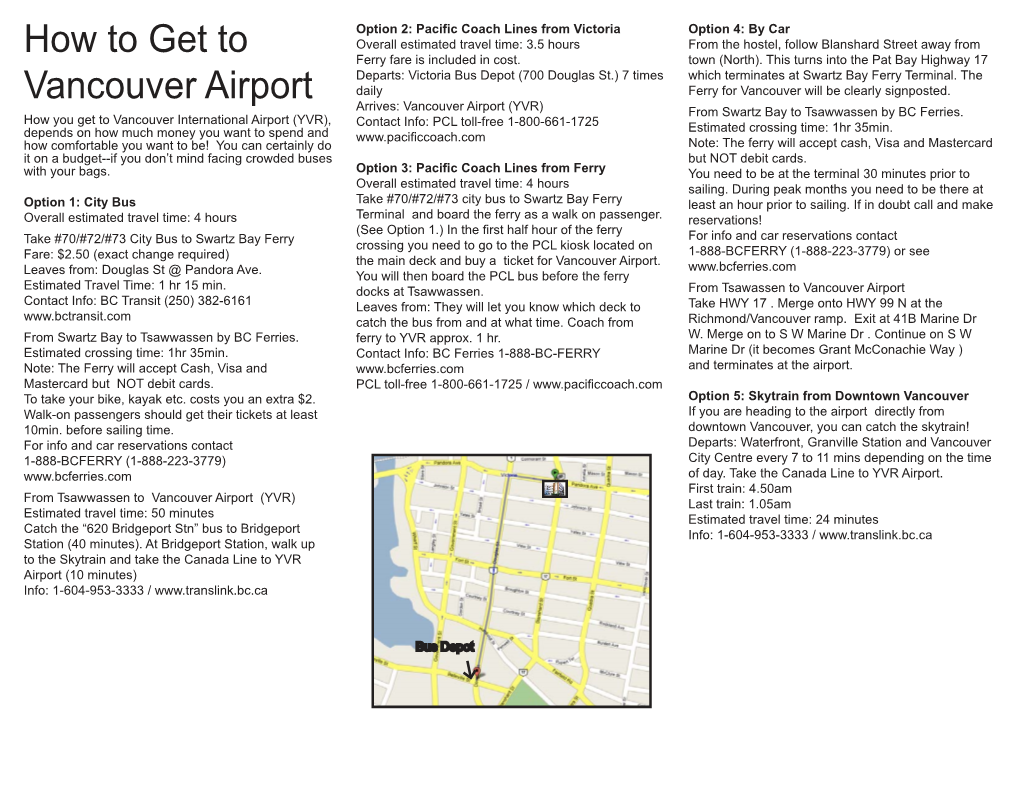 How to Get to Vancouver Airport