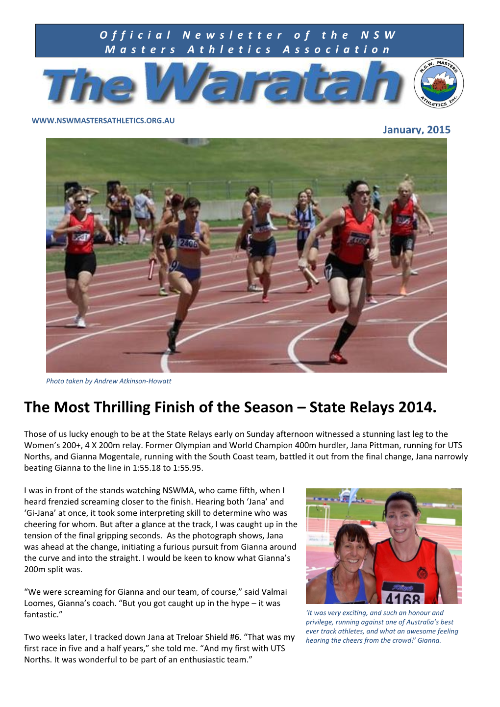 The Most Thrilling Finish of the Season – State Relays 2014