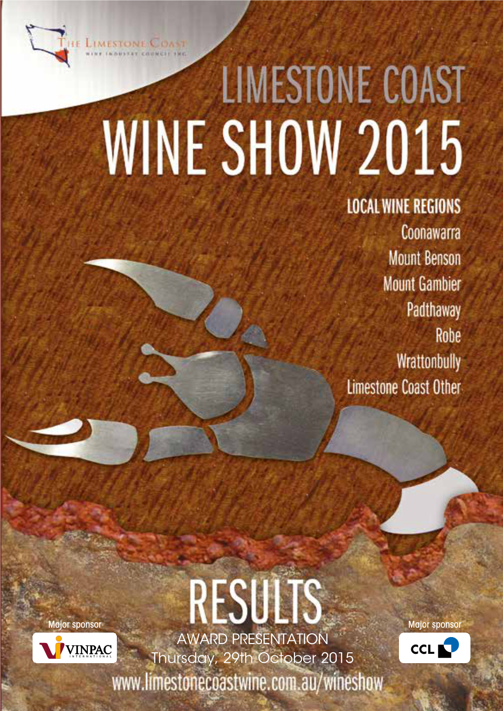 2015 Limestone Coast Wine Show Results