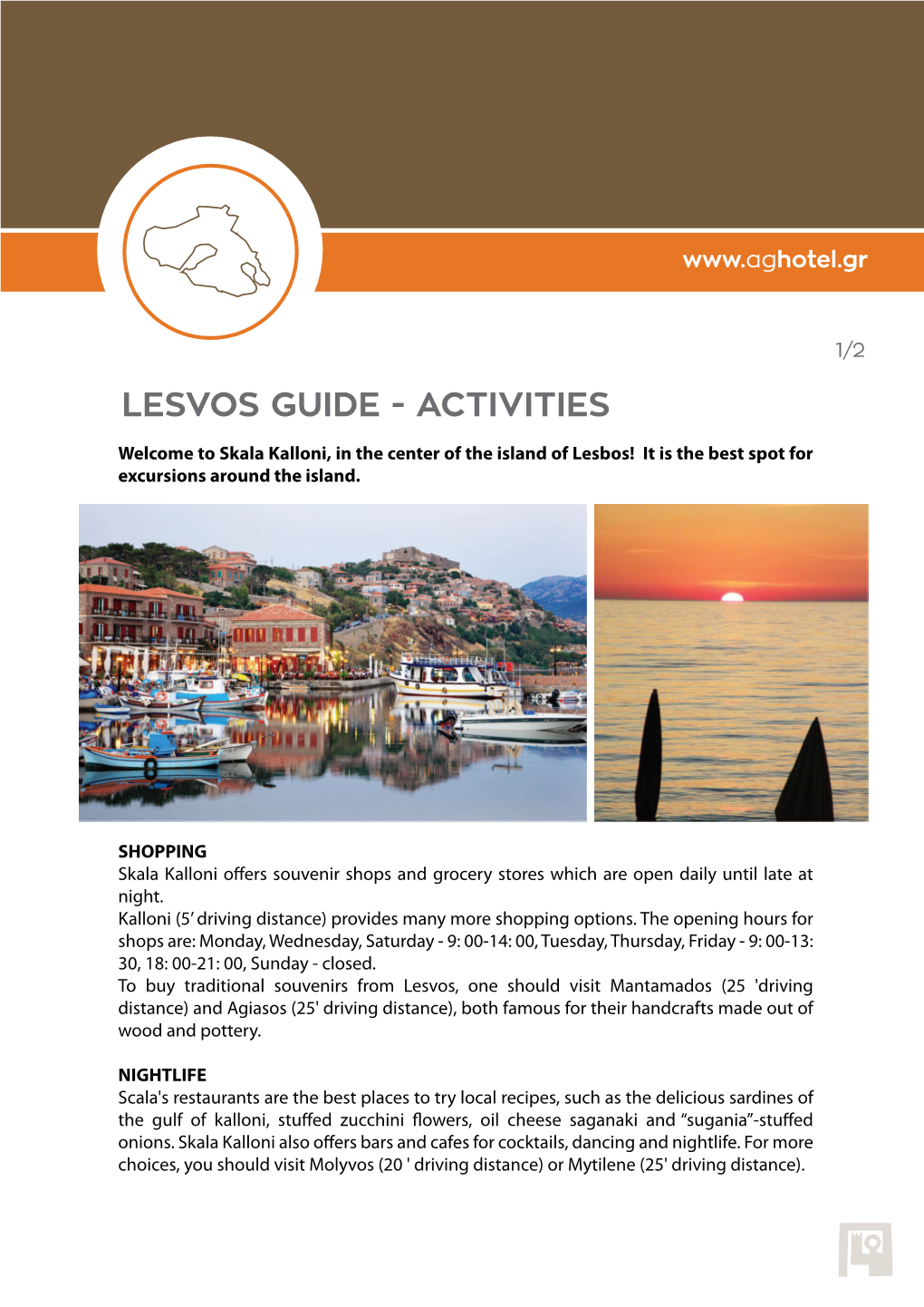 LESVOS GUIDE English