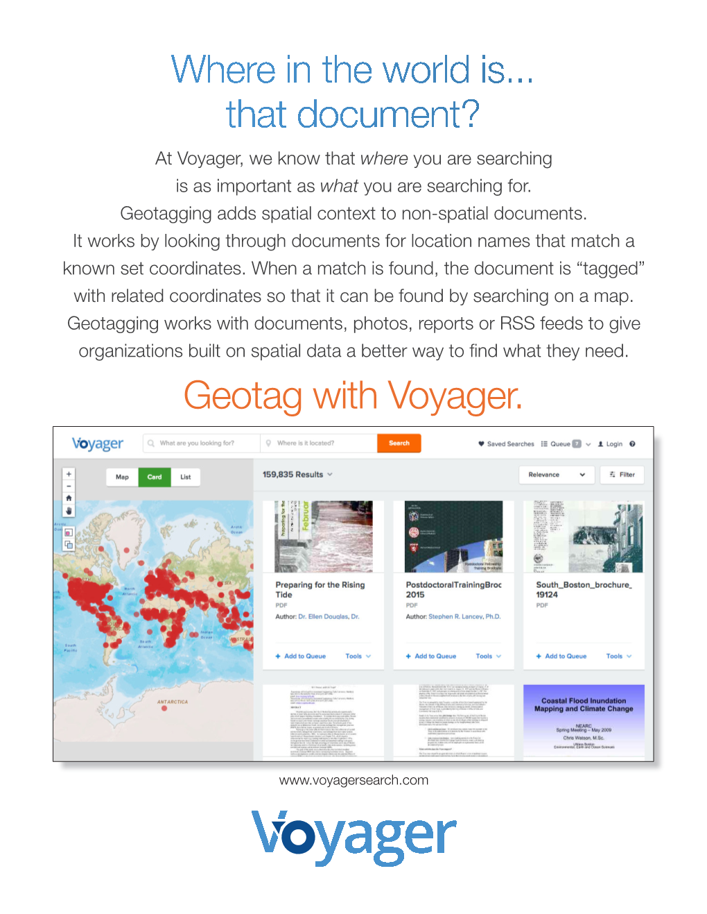 Geotagging Adds Spatial Context to Non-Spatial Documents