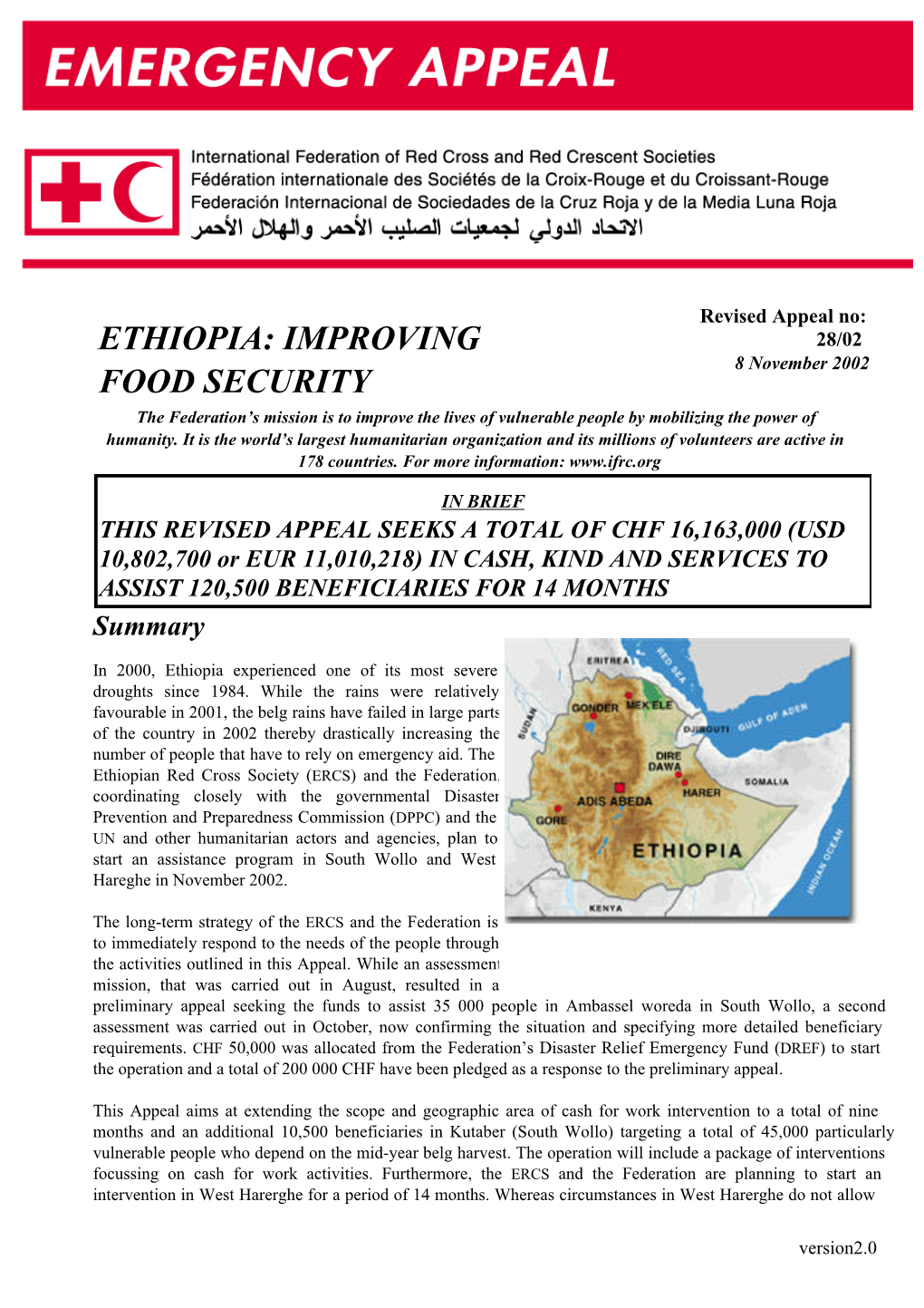 Ethiopia: Improving Food Security