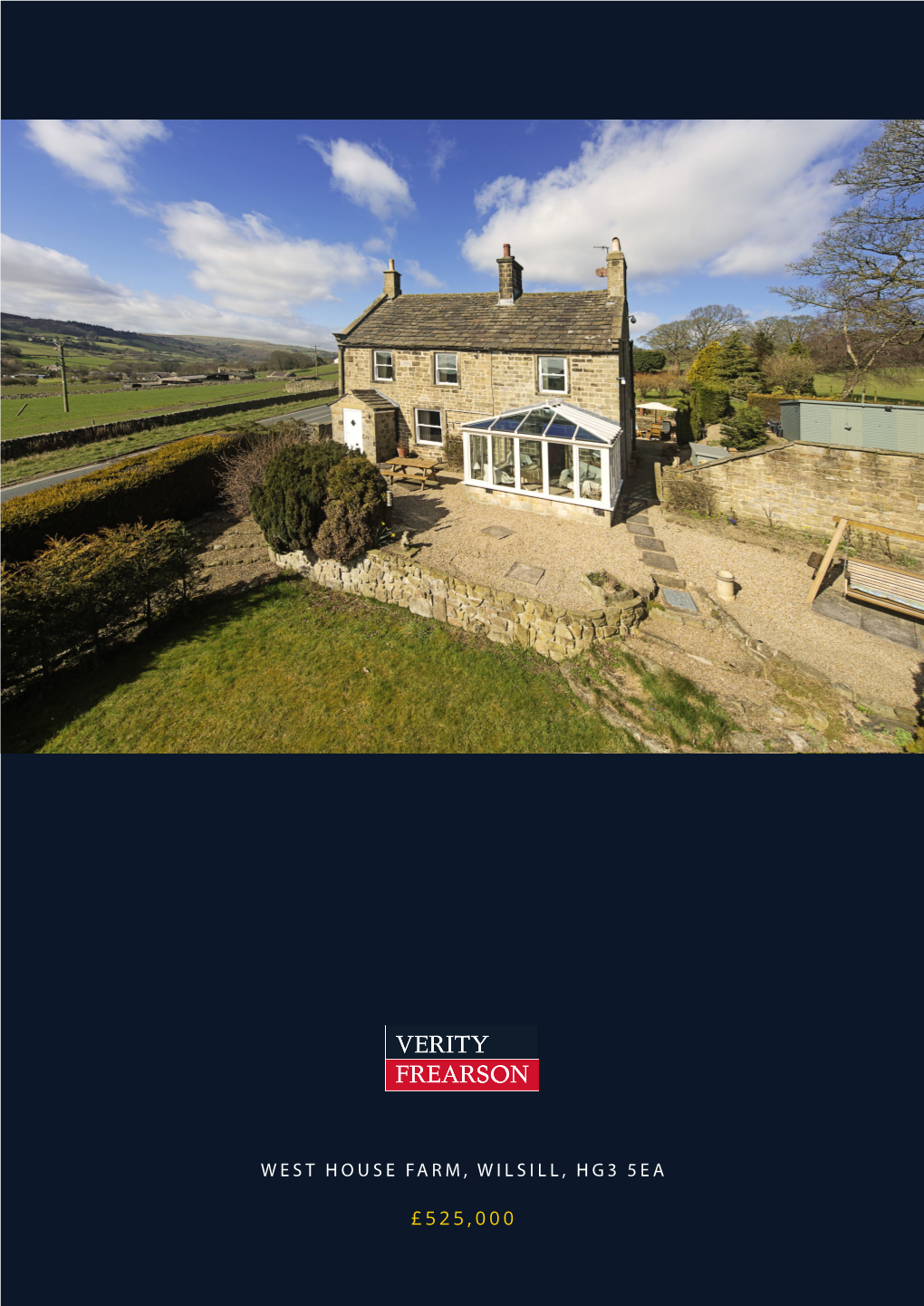 £525,000 West House Farm, Wilsill, Hg3