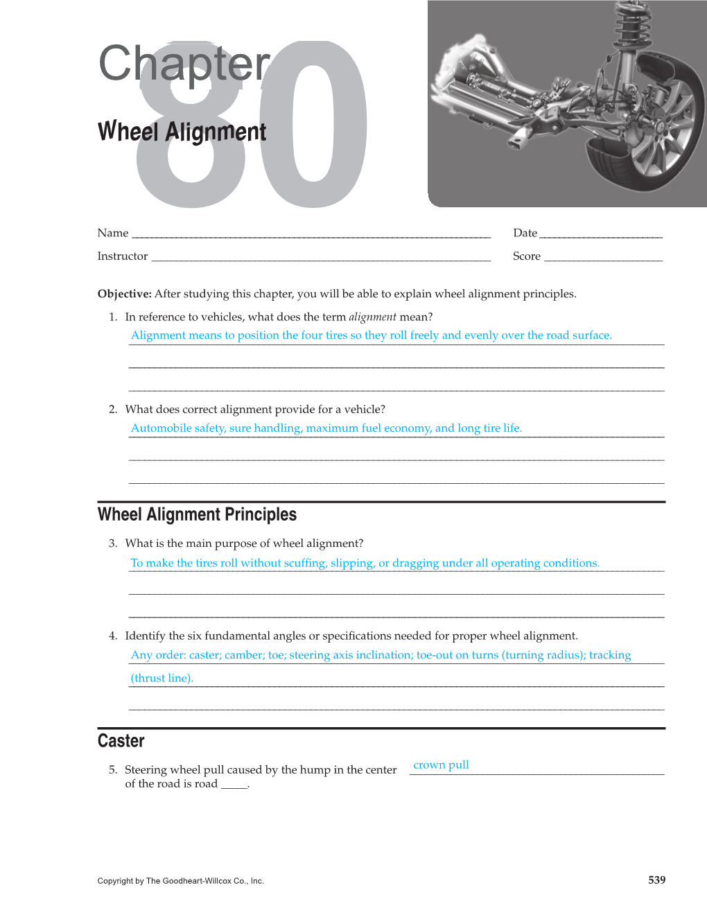 Wheel Alignment