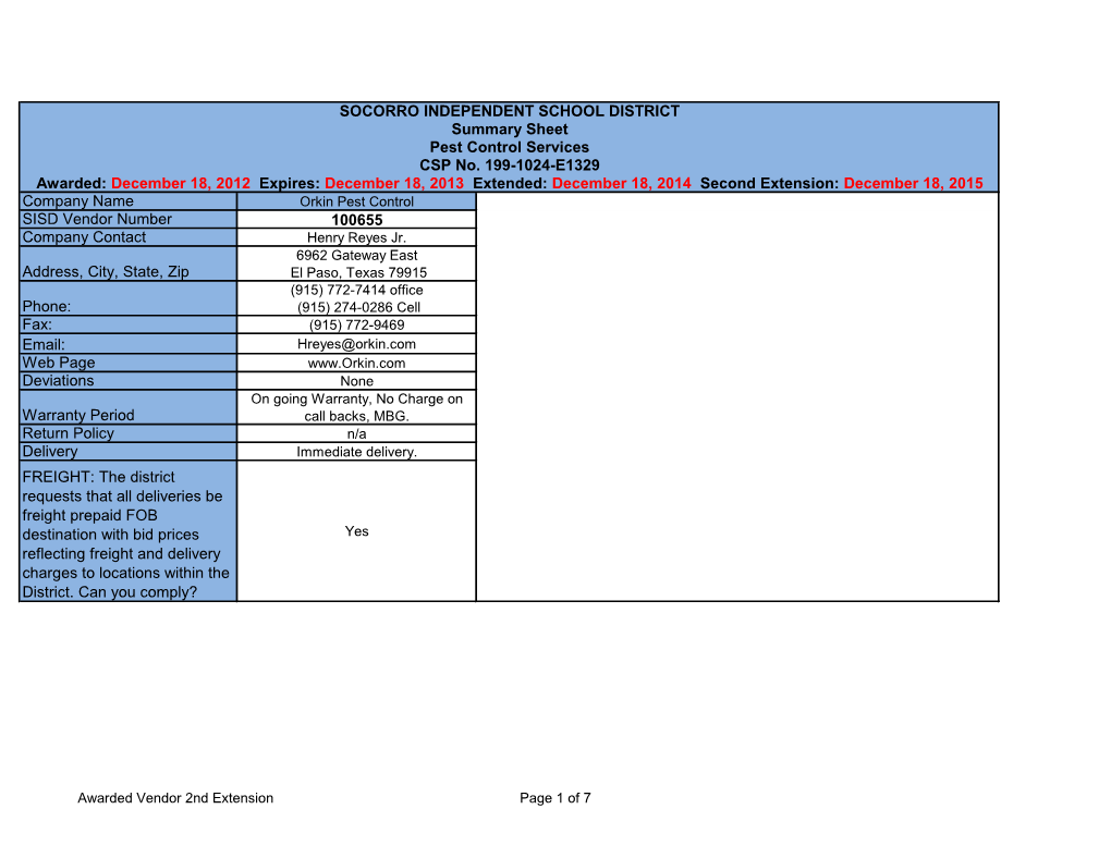 Web Page Deviations Warranty