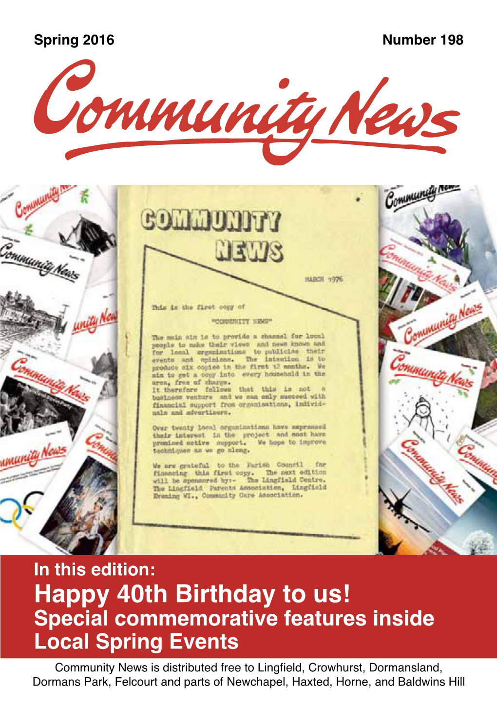 Community News 198 Spring 2016.Qxp Layout 1 17/01/2016 20:55 Page 1