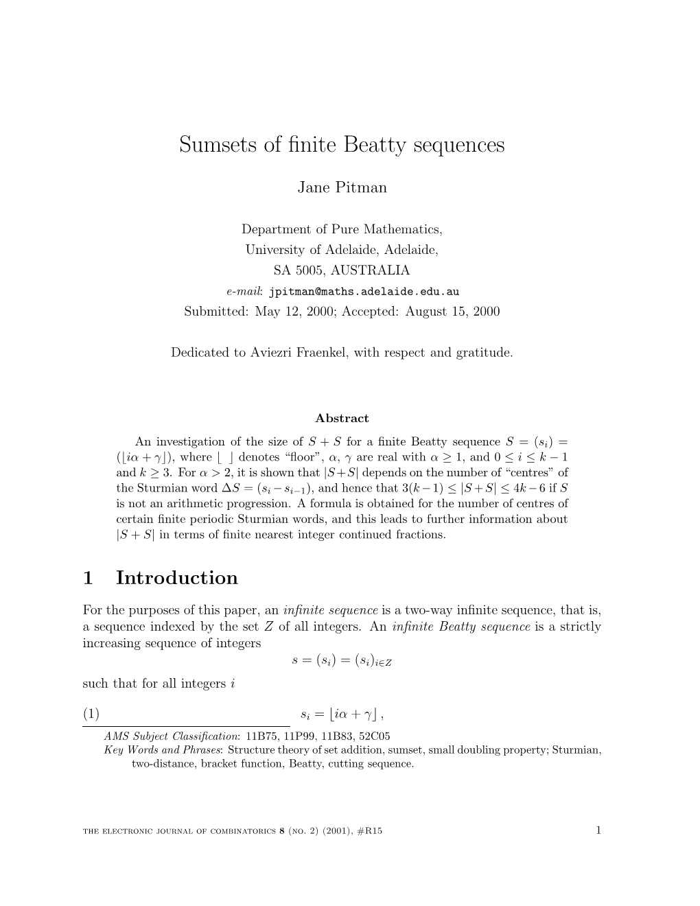 Sumsets of Finite Beatty Sequences