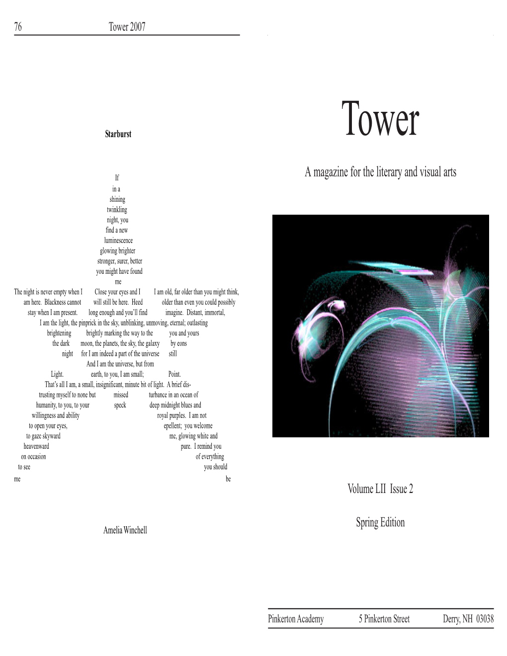 Tower 2007 Spring Edition 1