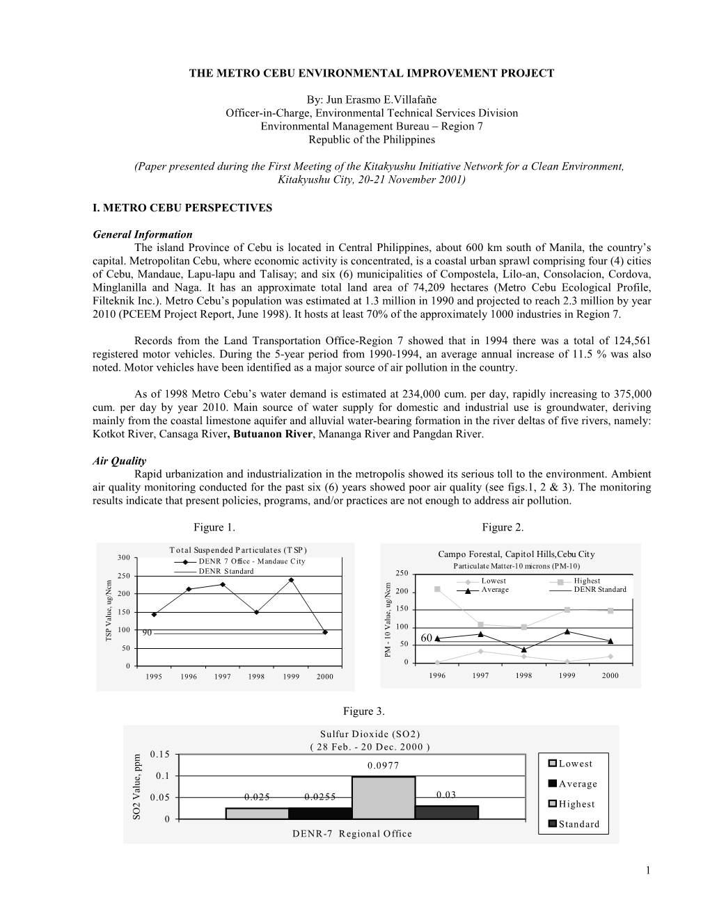 The Metro Cebu Environmental Improvement Project