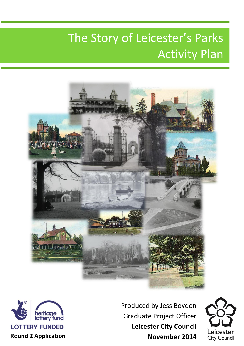 The Story of Leicester's Parks Activity Plan