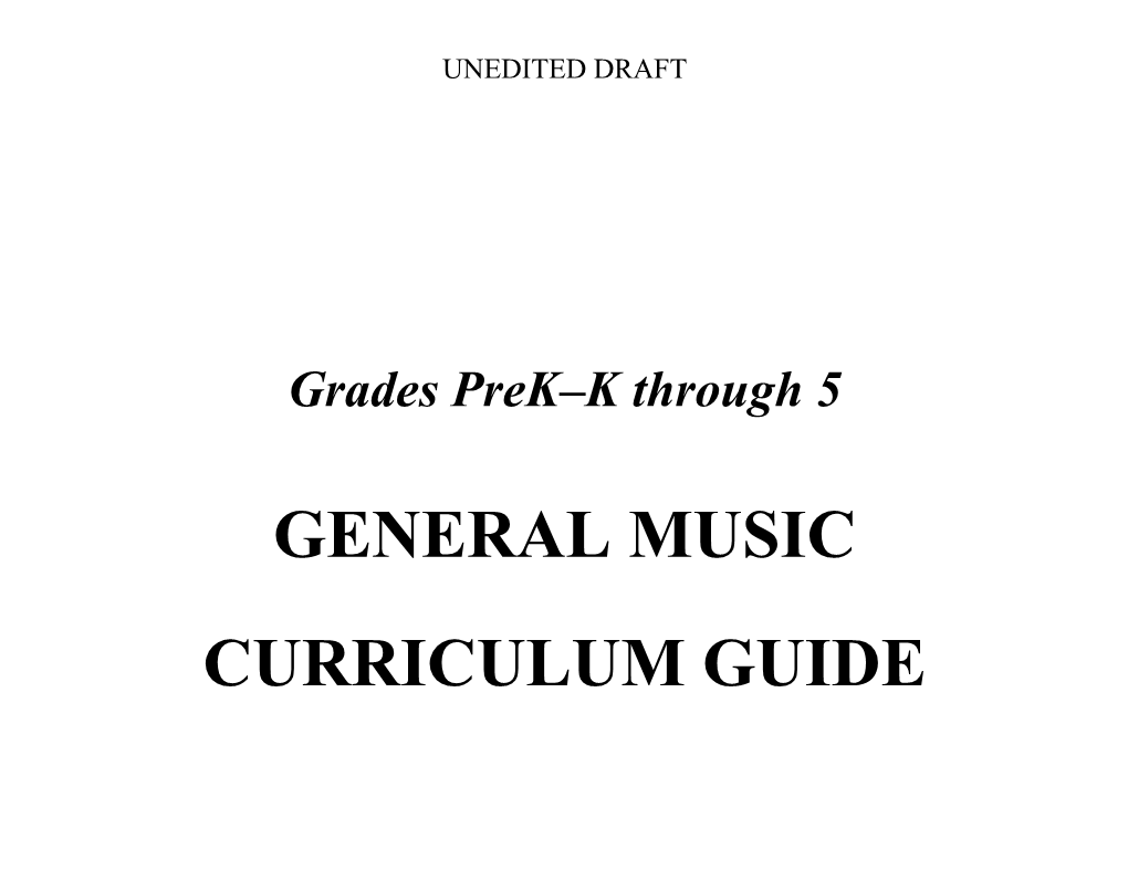 Grades Prek–K Through 5