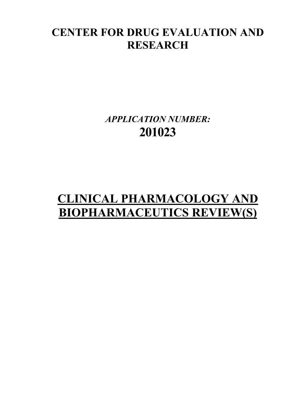 Clinical Pharmacology and Biopharmaceutics Review(S)