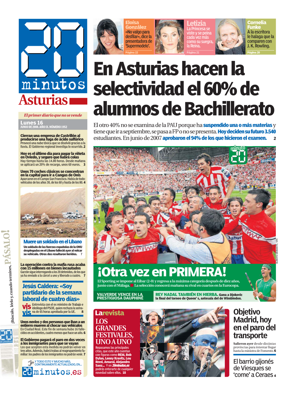 En Asturias Hacen La Selectividad El 60% De Alumnos