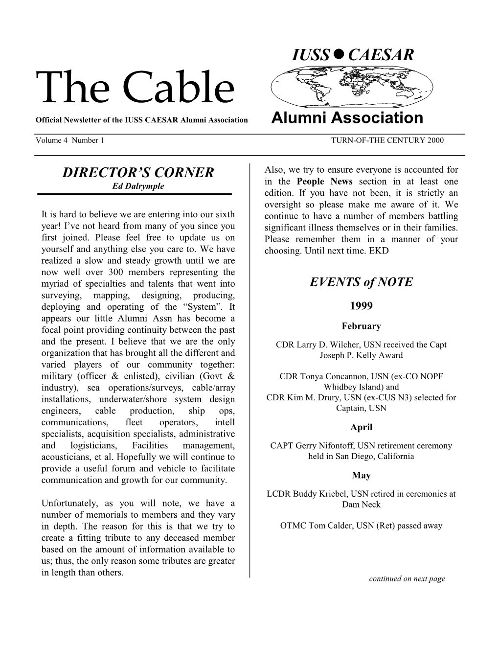 The Cable Spring 2000